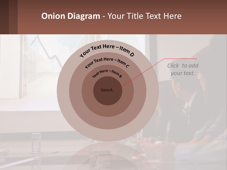 A Man Giving A Presentation To A Group Of People PowerPoint Template