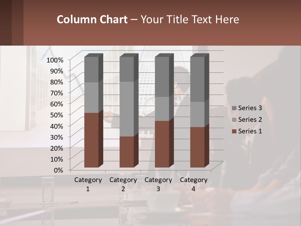 A Man Giving A Presentation To A Group Of People PowerPoint Template