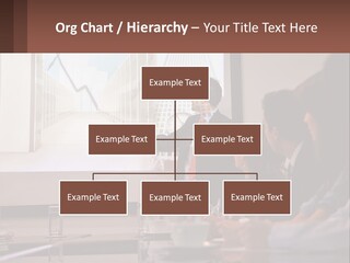 A Man Giving A Presentation To A Group Of People PowerPoint Template