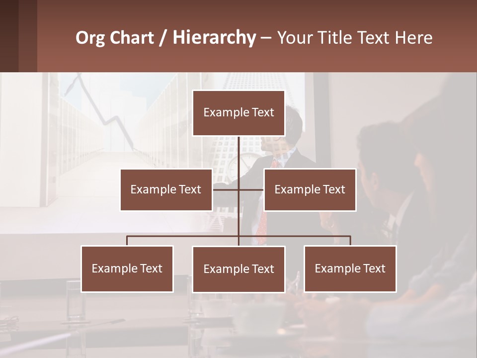 A Man Giving A Presentation To A Group Of People PowerPoint Template