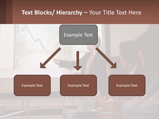 A Man Giving A Presentation To A Group Of People PowerPoint Template