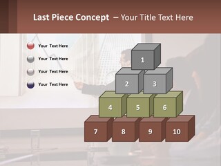 A Man Giving A Presentation To A Group Of People PowerPoint Template