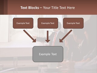 A Man Giving A Presentation To A Group Of People PowerPoint Template