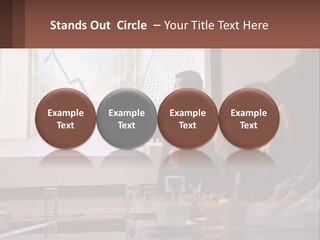 A Man Giving A Presentation To A Group Of People PowerPoint Template