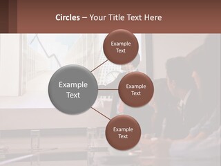 A Man Giving A Presentation To A Group Of People PowerPoint Template