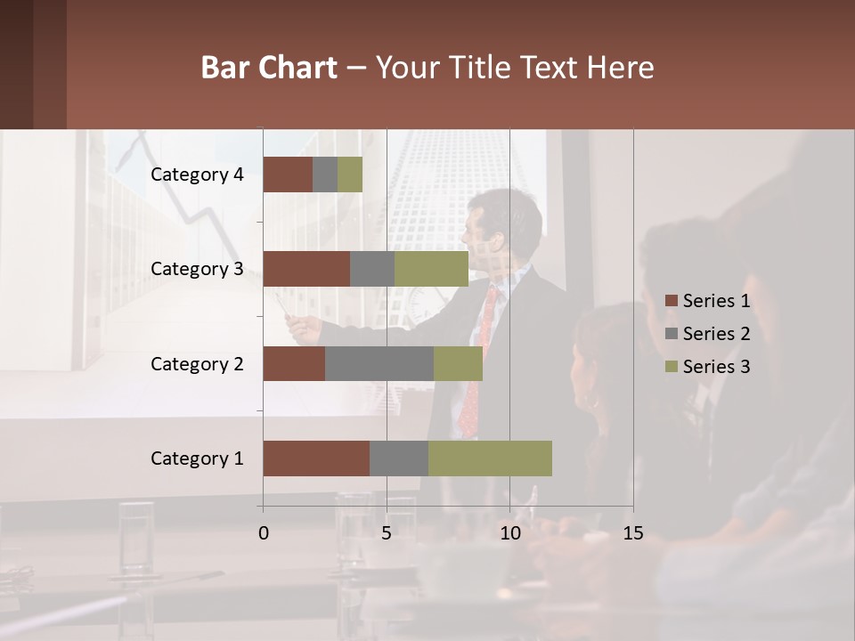 A Man Giving A Presentation To A Group Of People PowerPoint Template