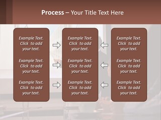 A Man Giving A Presentation To A Group Of People PowerPoint Template