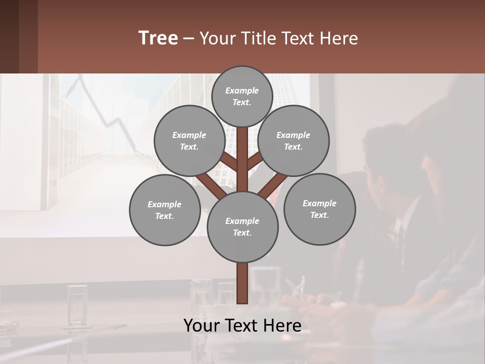 A Man Giving A Presentation To A Group Of People PowerPoint Template