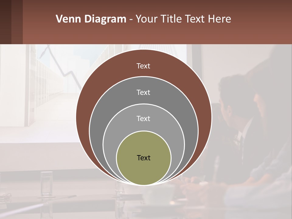 A Man Giving A Presentation To A Group Of People PowerPoint Template