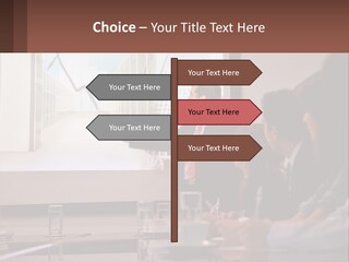 A Man Giving A Presentation To A Group Of People PowerPoint Template