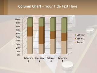 A Person Holding A Piece Of Paper On Top Of A Table PowerPoint Template