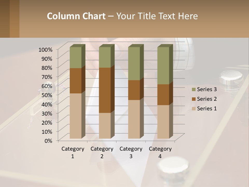 A Person Holding A Piece Of Paper On Top Of A Table PowerPoint Template