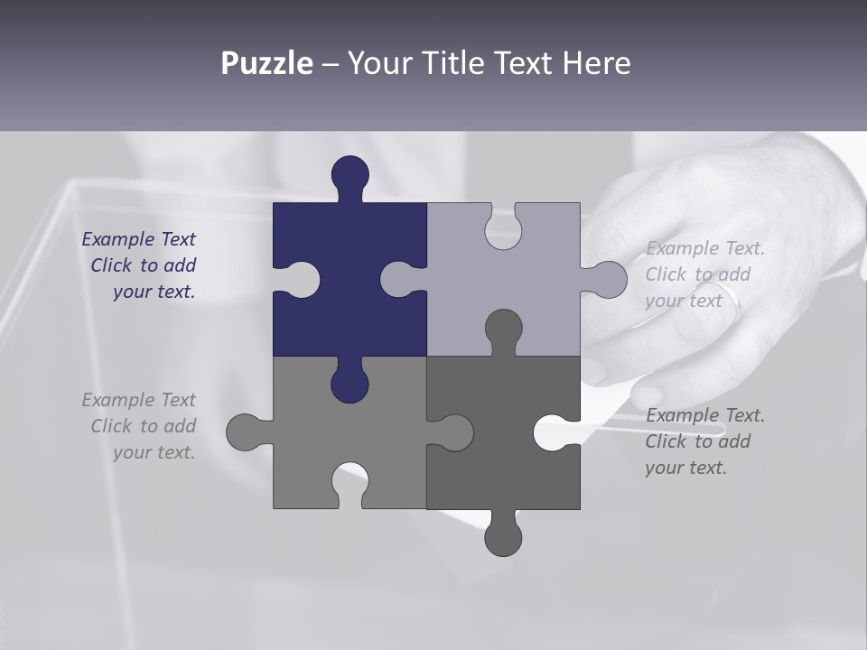 A Person Putting A Piece Of Paper In A Box PowerPoint Template