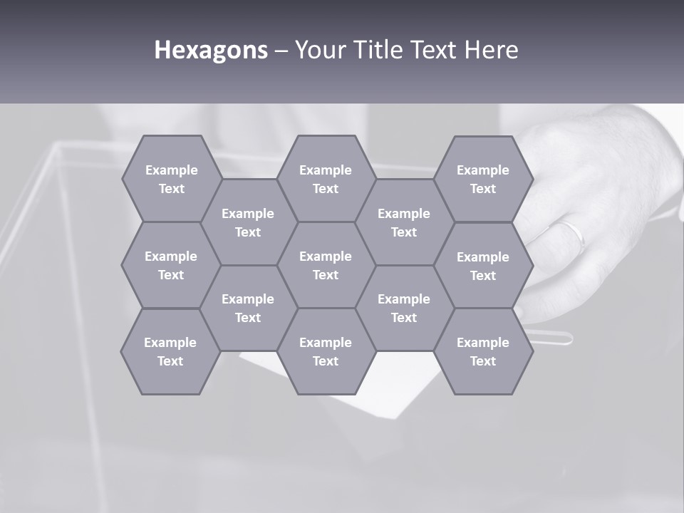 A Person Putting A Piece Of Paper In A Box PowerPoint Template