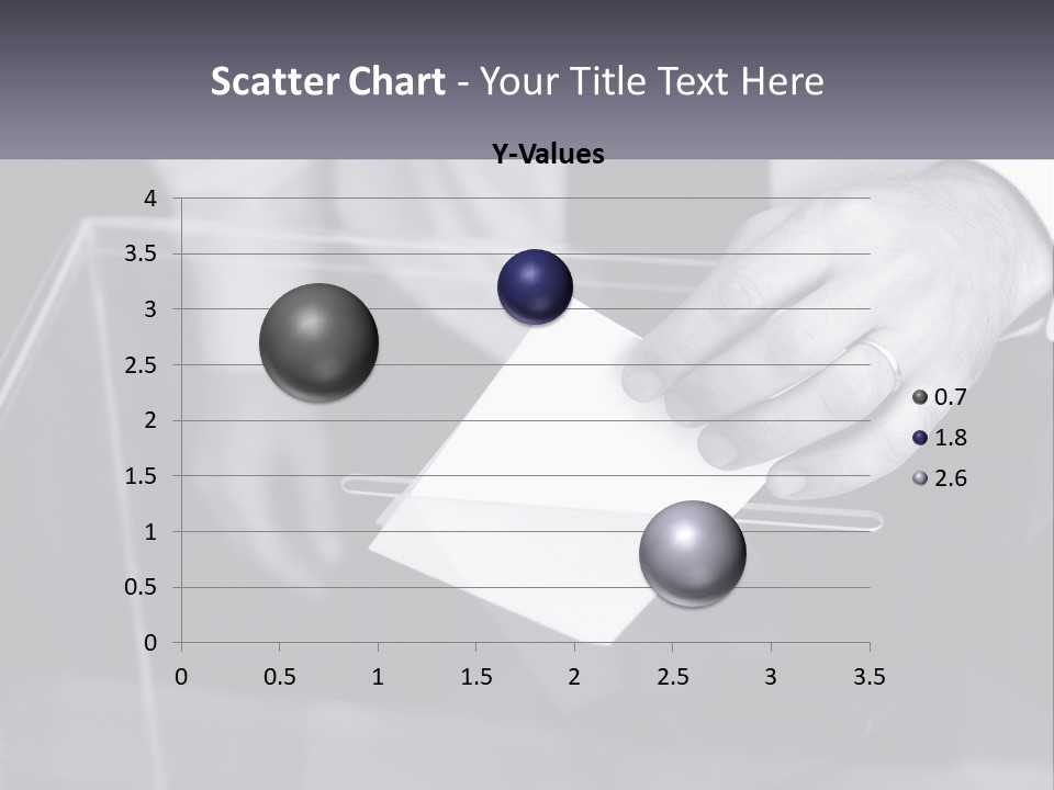 A Person Putting A Piece Of Paper In A Box PowerPoint Template
