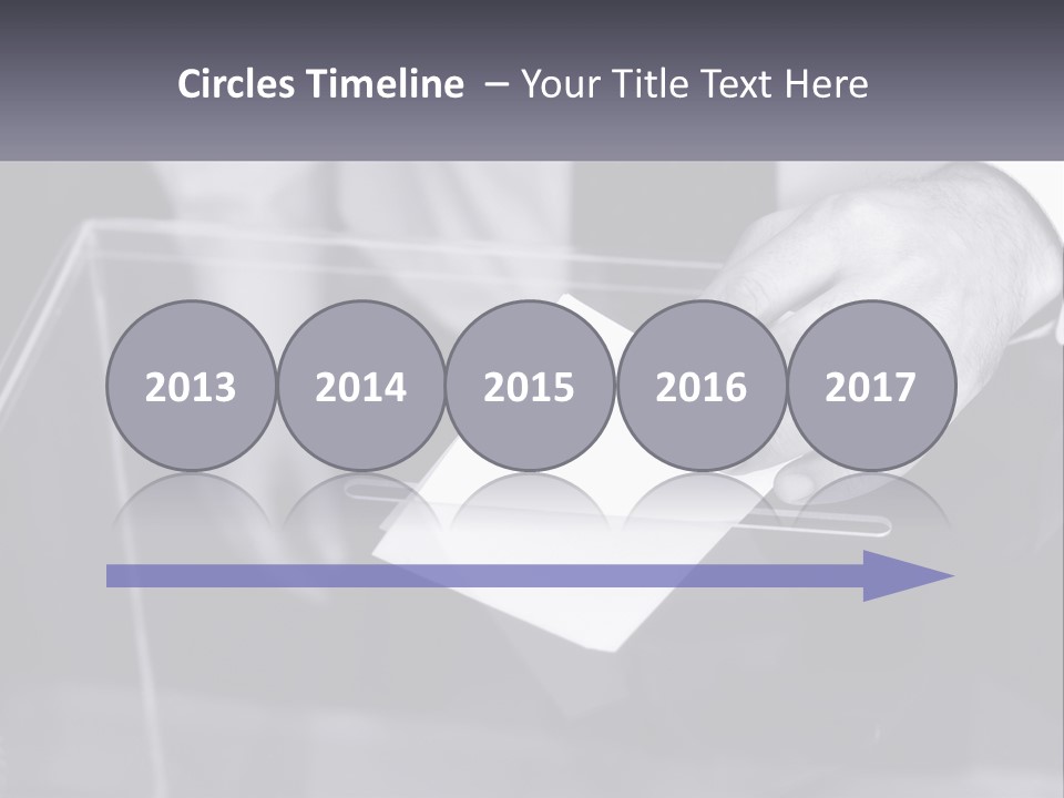 A Person Putting A Piece Of Paper In A Box PowerPoint Template