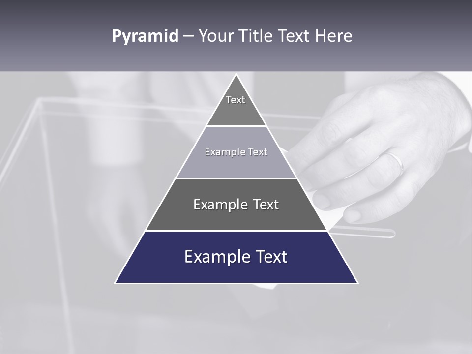 A Person Putting A Piece Of Paper In A Box PowerPoint Template