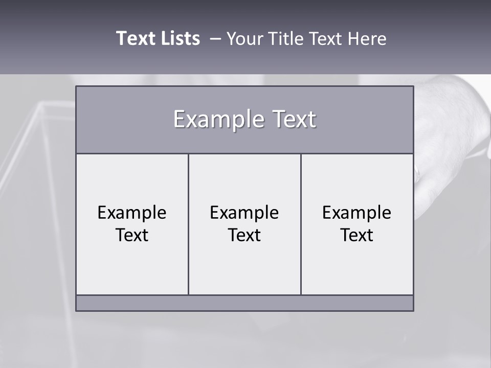 A Person Putting A Piece Of Paper In A Box PowerPoint Template