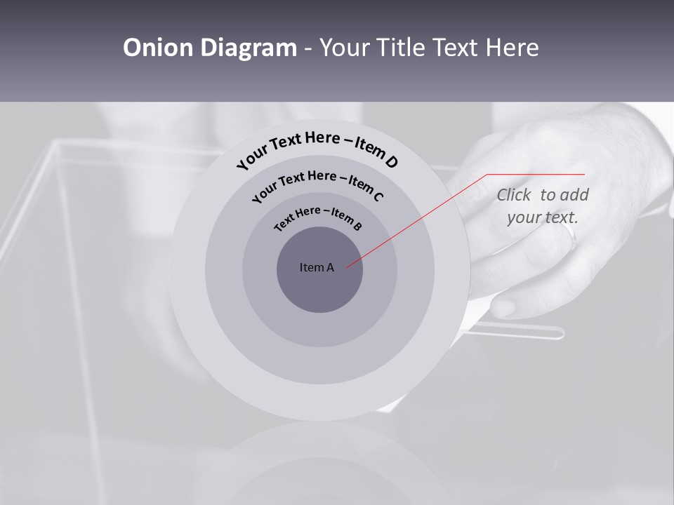 A Person Putting A Piece Of Paper In A Box PowerPoint Template