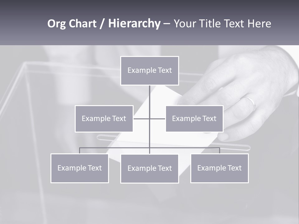 A Person Putting A Piece Of Paper In A Box PowerPoint Template