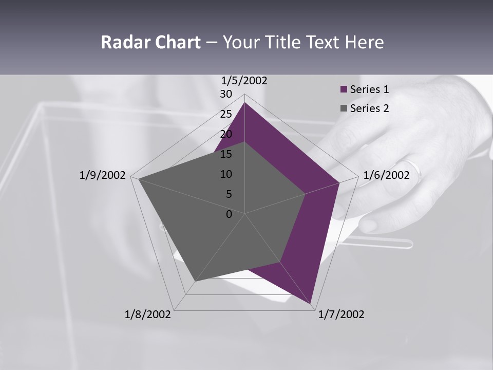 A Person Putting A Piece Of Paper In A Box PowerPoint Template