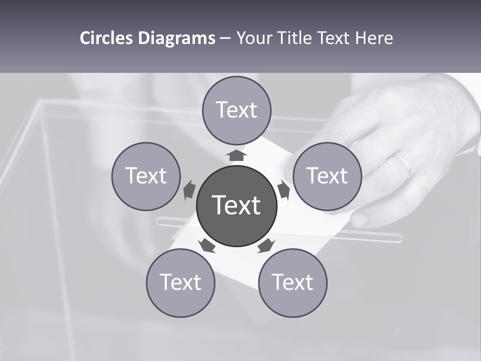 A Person Putting A Piece Of Paper In A Box PowerPoint Template