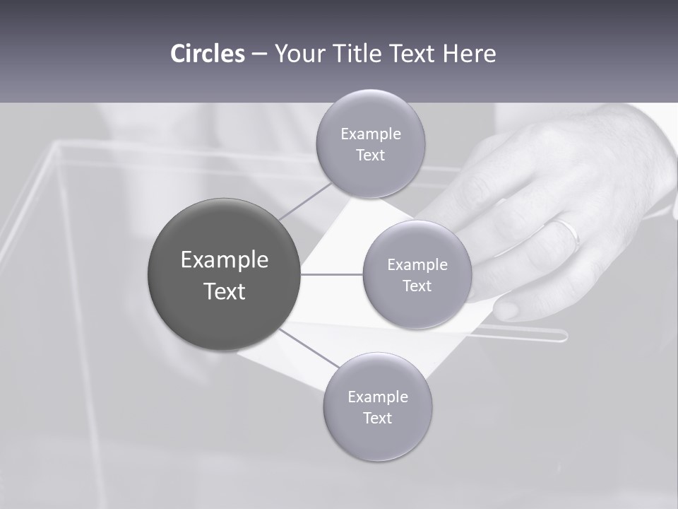 A Person Putting A Piece Of Paper In A Box PowerPoint Template