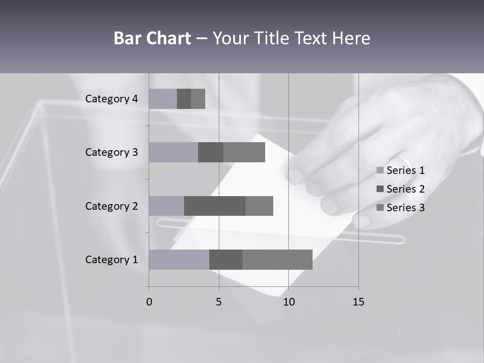 A Person Putting A Piece Of Paper In A Box PowerPoint Template