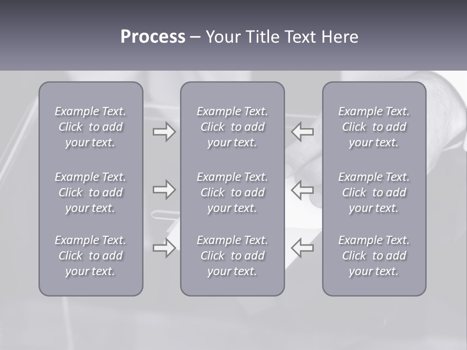 A Person Putting A Piece Of Paper In A Box PowerPoint Template