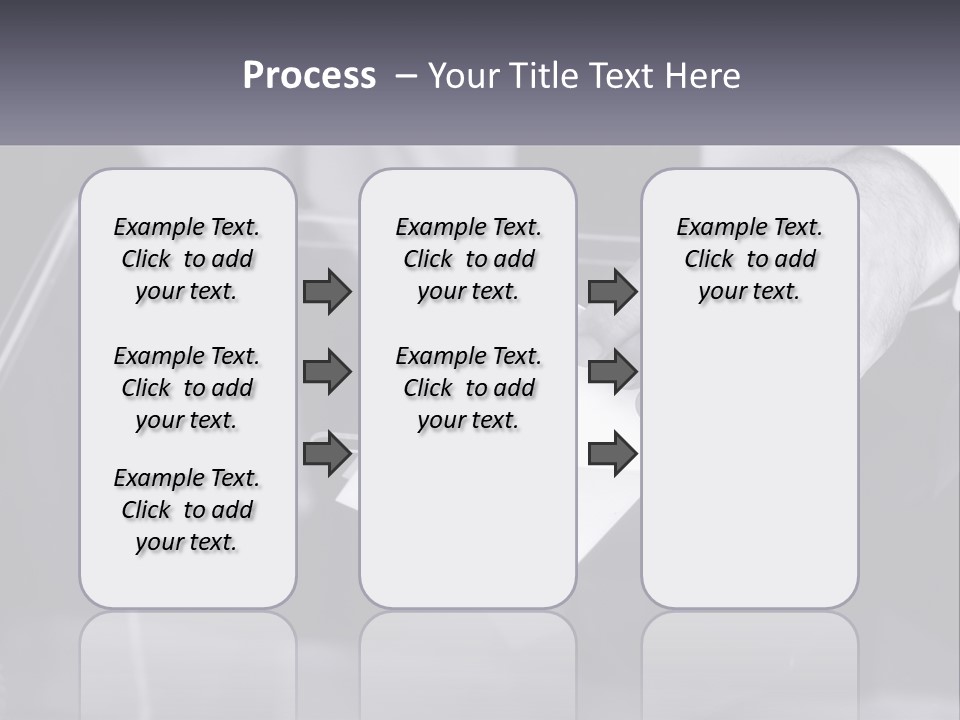 A Person Putting A Piece Of Paper In A Box PowerPoint Template