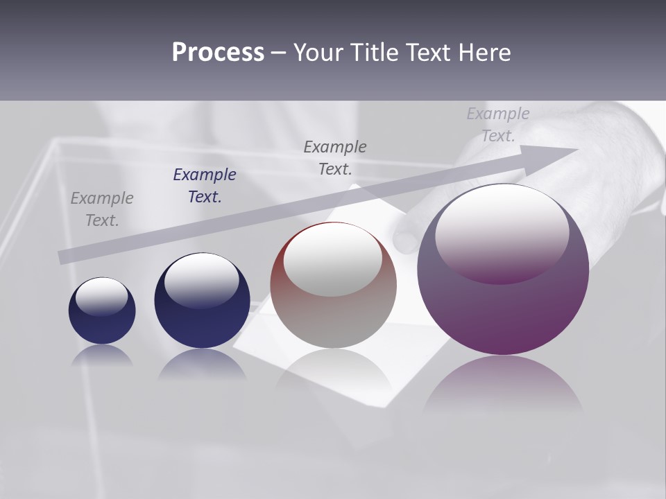 A Person Putting A Piece Of Paper In A Box PowerPoint Template