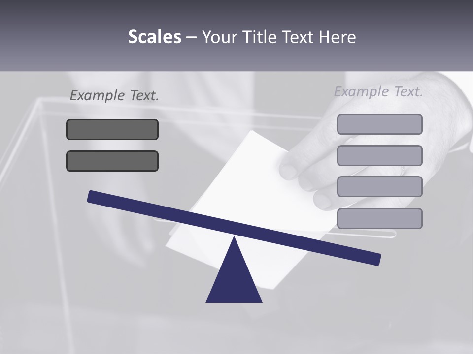 A Person Putting A Piece Of Paper In A Box PowerPoint Template