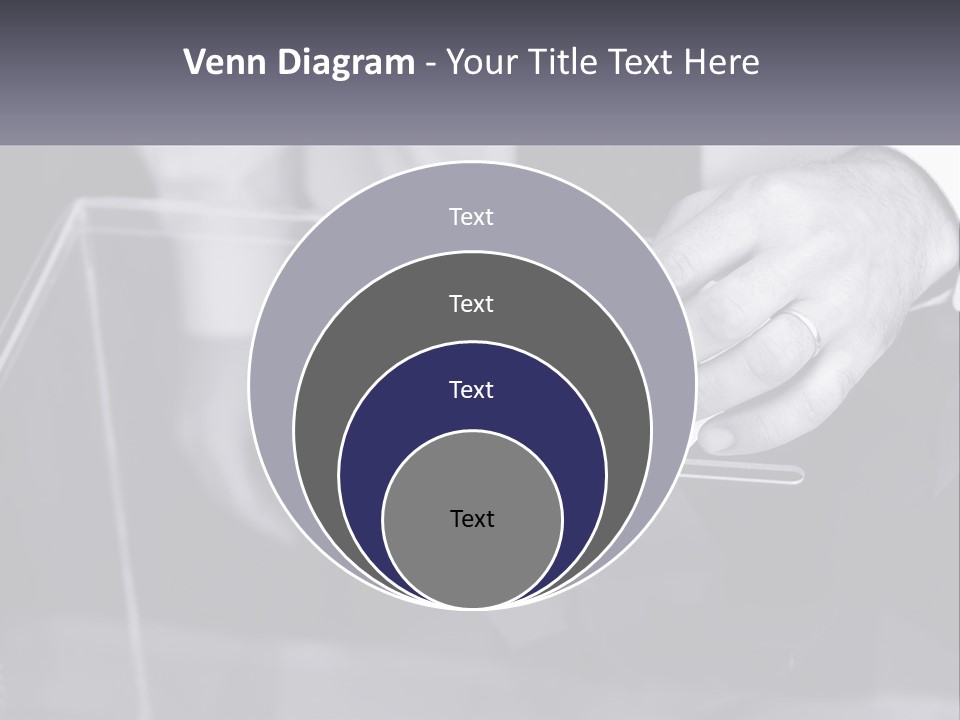 A Person Putting A Piece Of Paper In A Box PowerPoint Template