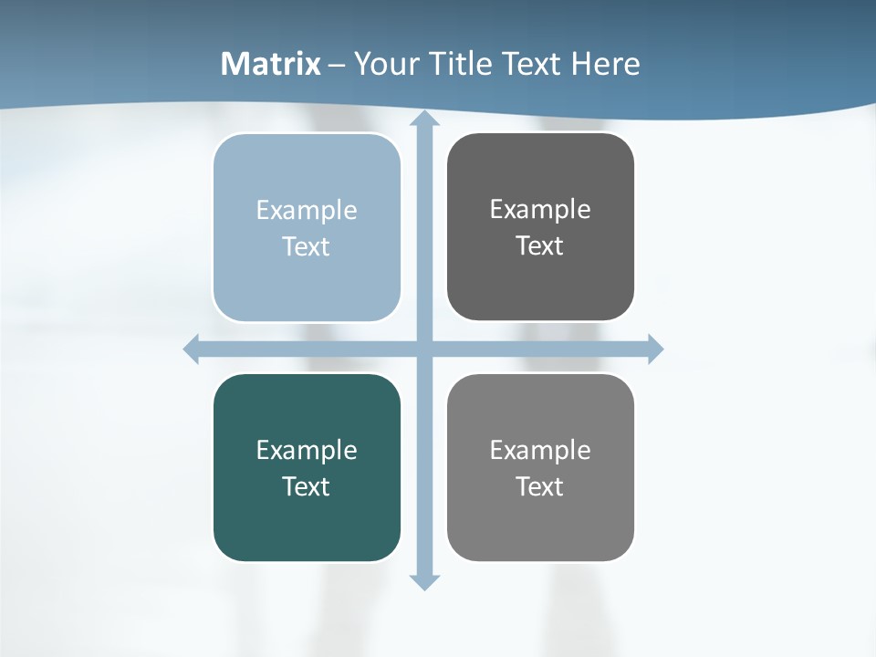 A Group Of People Walking Through A Lobby PowerPoint Template