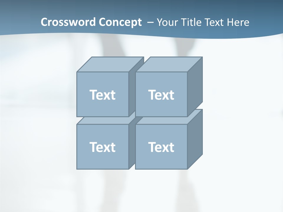 A Group Of People Walking Through A Lobby PowerPoint Template