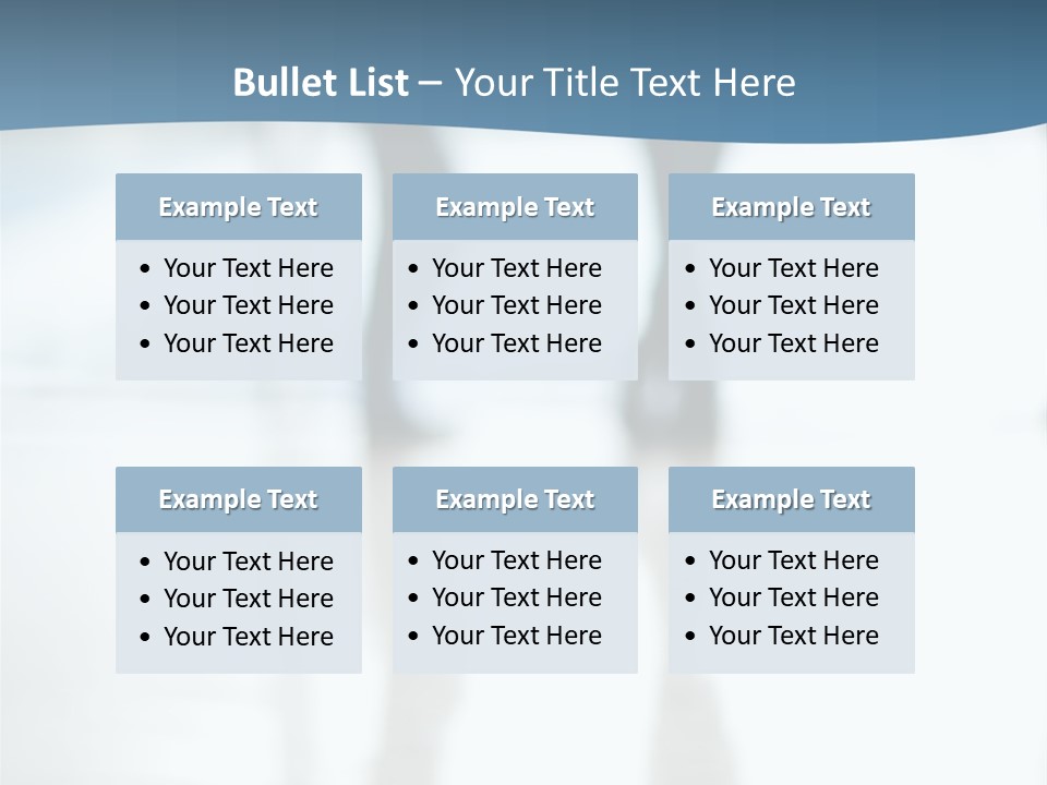 A Group Of People Walking Through A Lobby PowerPoint Template
