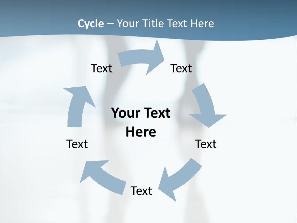 A Group Of People Walking Through A Lobby PowerPoint Template