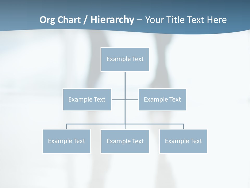A Group Of People Walking Through A Lobby PowerPoint Template