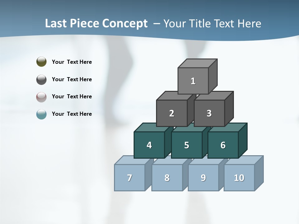 A Group Of People Walking Through A Lobby PowerPoint Template