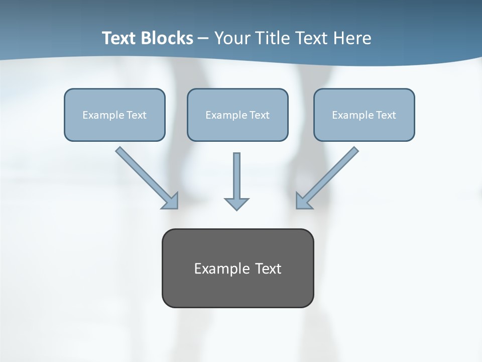 A Group Of People Walking Through A Lobby PowerPoint Template