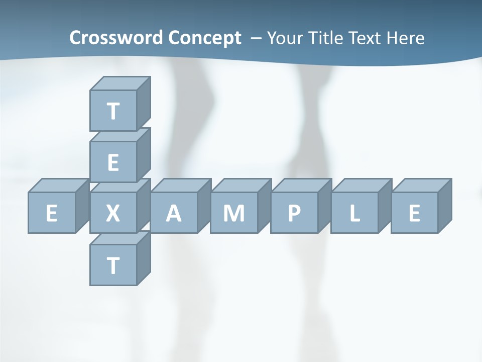 A Group Of People Walking Through A Lobby PowerPoint Template
