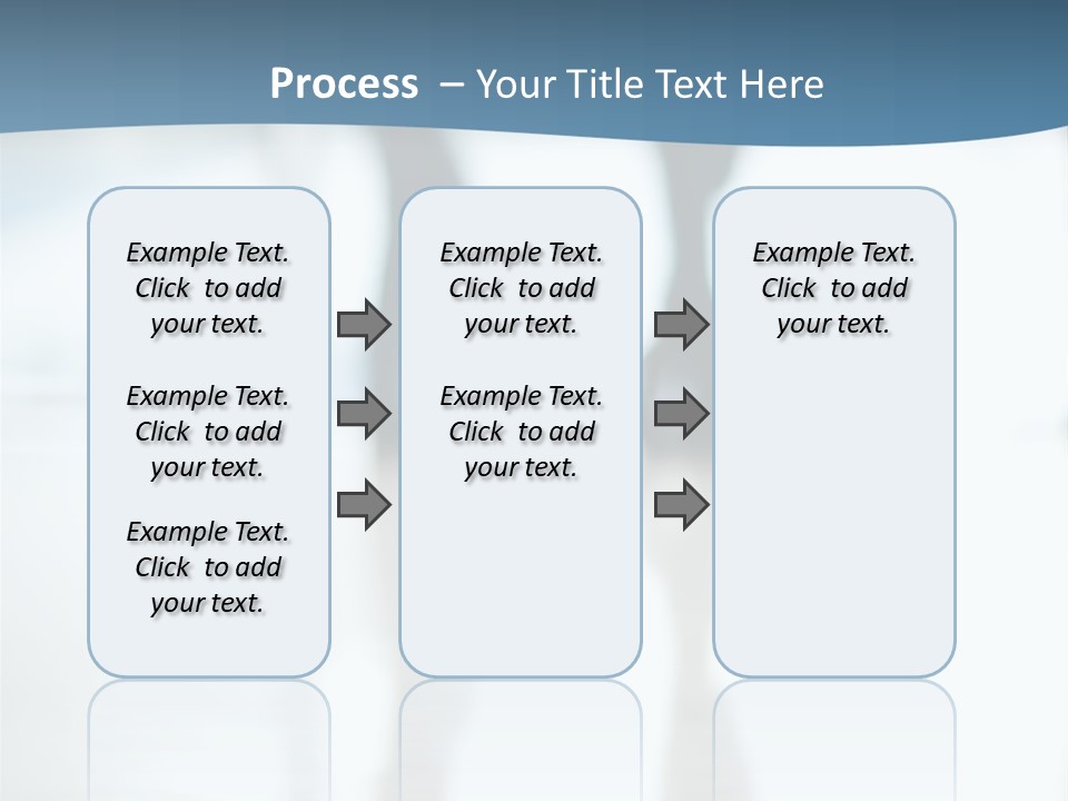 A Group Of People Walking Through A Lobby PowerPoint Template