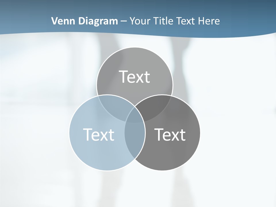 A Group Of People Walking Through A Lobby PowerPoint Template