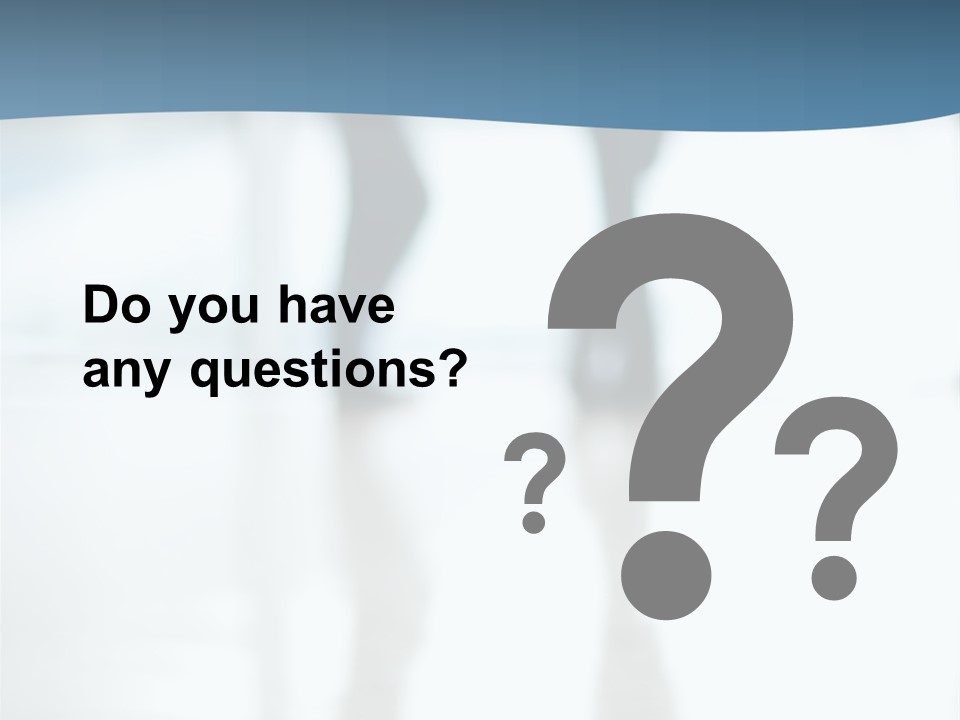 A Group Of People Walking Through A Lobby PowerPoint Template