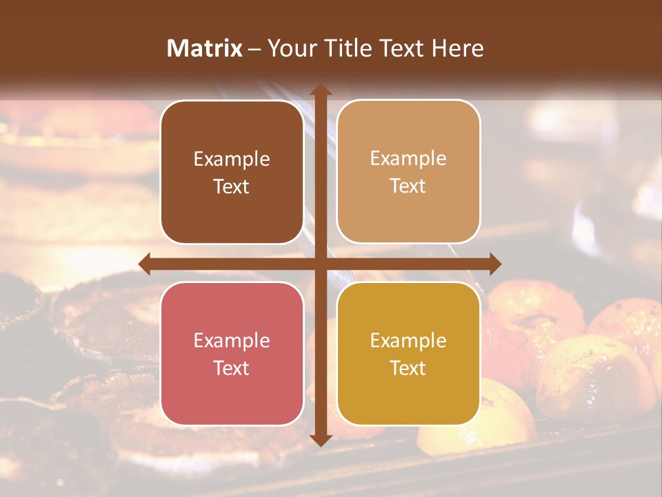A Person Cutting A Piece Of Food With A Pair Of Scissors PowerPoint Template