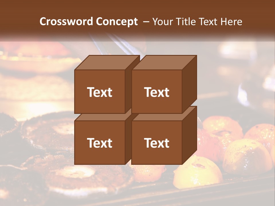 A Person Cutting A Piece Of Food With A Pair Of Scissors PowerPoint Template