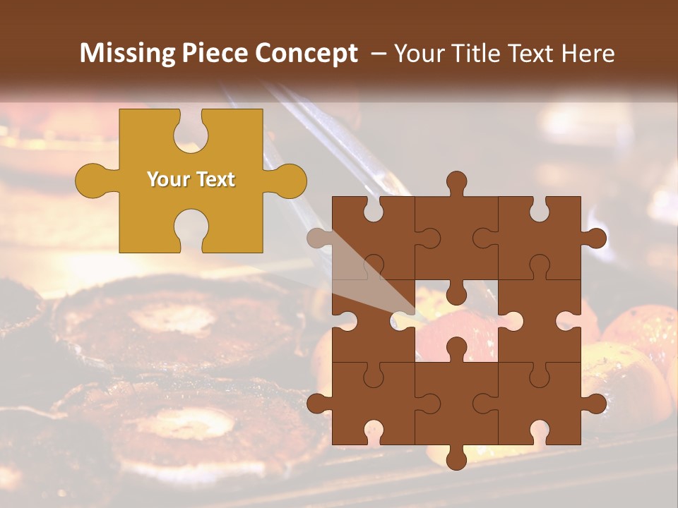 A Person Cutting A Piece Of Food With A Pair Of Scissors PowerPoint Template