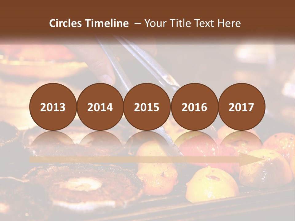 A Person Cutting A Piece Of Food With A Pair Of Scissors PowerPoint Template