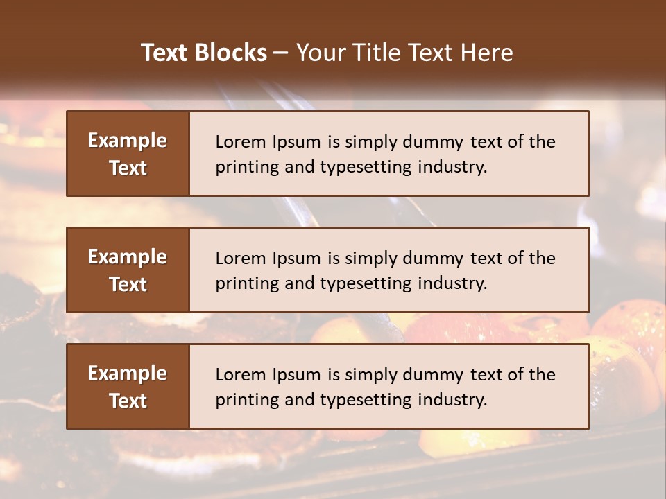A Person Cutting A Piece Of Food With A Pair Of Scissors PowerPoint Template