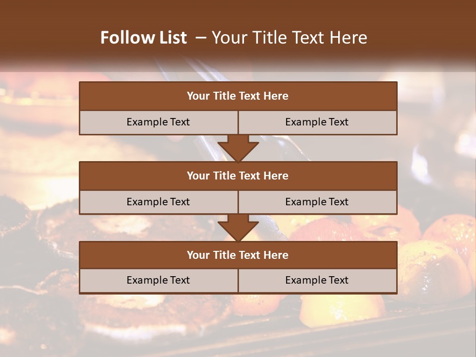 A Person Cutting A Piece Of Food With A Pair Of Scissors PowerPoint Template